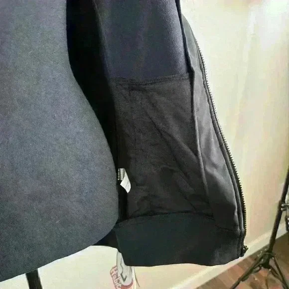 CG Habitats Standard Tech Zip Hoodie Jacket Black NWT Women Size Small - Picture 6 of 13